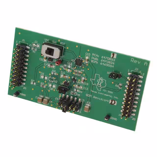 DAC8831EVM Texas Instruments  Cartes d'évaluation - Convertisseurs numériques-analogiques (DAC)